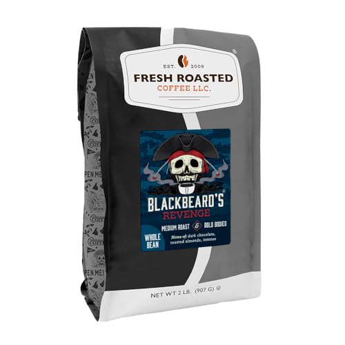 Blackbeard's Revenge Whole Bean Coffee (32 Ounce)