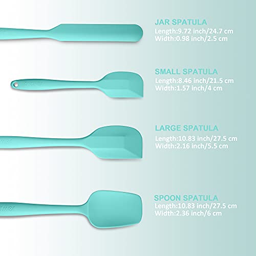 4 Piece Silicone Spatula Set (4 Count)