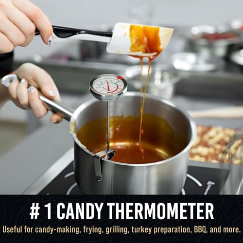 Candy Thermometer with Pot Clip