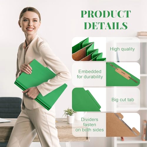 48 Pcs Classification Folder Letter Size