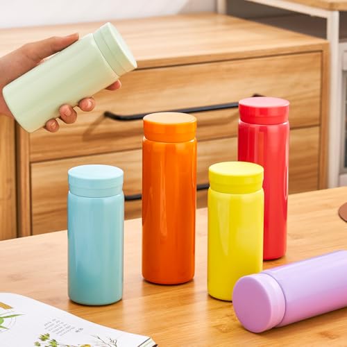 10oz Mini Water Bottle Stainless Steel Thermos Small Flask