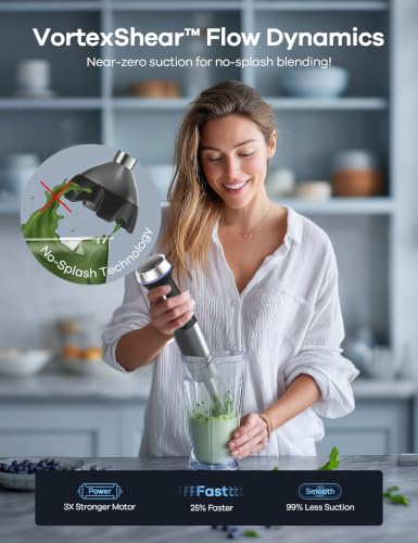 Immersion Blender Handheld Corded 8 in 1 Hand Blender Max 1000W