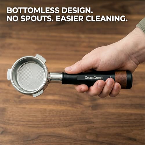 54mm Bottomless Portafilter for Breville 3 Ear Aluminum Handle