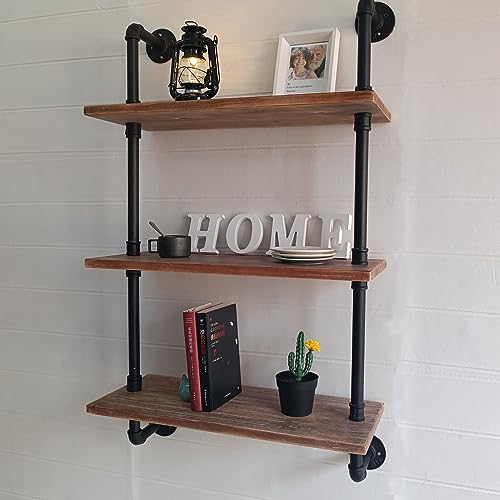Industrial Pipe Shelving Bathroom Shelves Over Toilet 24 Inch
