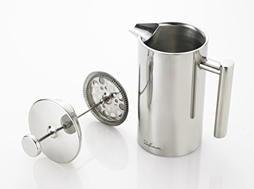French Press Coffee Maker Extra Filters Included