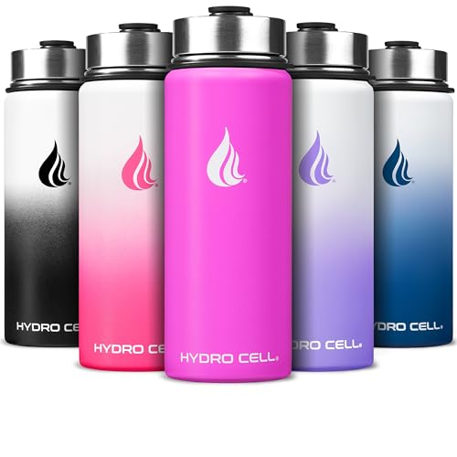 Stainless Steel Insulated Water Bottle with Straw