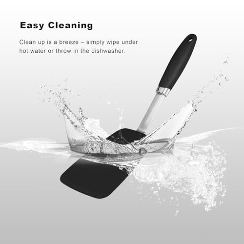 5 Piece Silicone Spatulas Set with Tongs (5 Count)