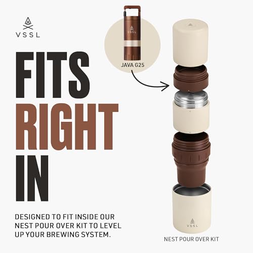 VSSL Java G25】Premium Manual Coffee Grinder