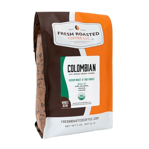 Organic Colombian Whole Bean Coffee (32 Ounce)