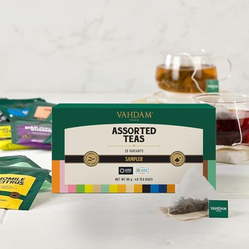 Assorted Tea Sampler (40 Count)