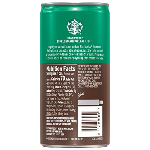 Espresso & Cream Light (78 Fl Oz)