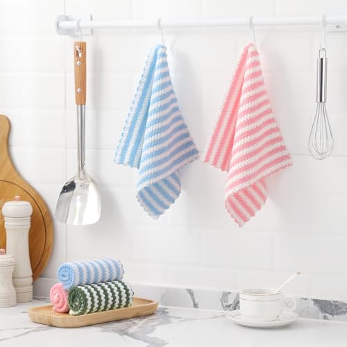 18 Pack Coral Velvet Dish Cloths (18 Count)