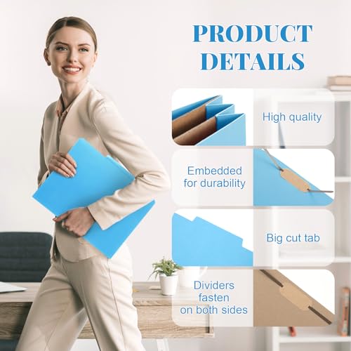 12 Pcs Skyygemm Classification Folder Letter Size (12 Count)