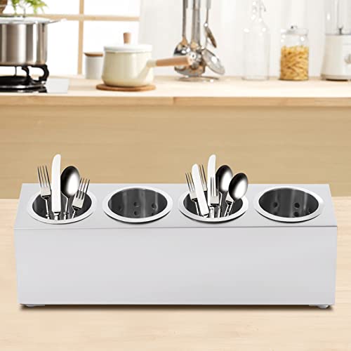 Stainless Steel Flatware Utensil Holder