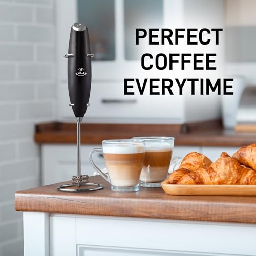 Powerful Milk Frother Wand With Duracell Batteries