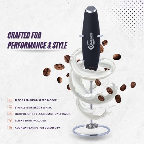 s Powerful Handheld Milk Frother