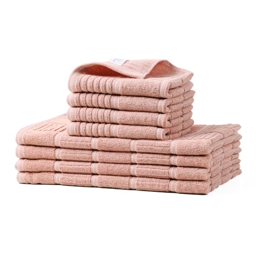 Kitchen Towels and Dishcloths Set (8 Count)