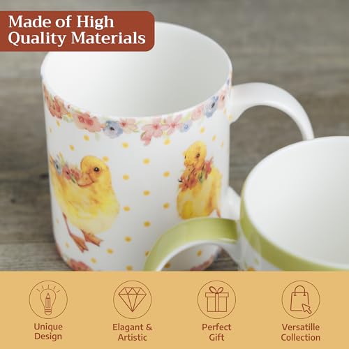 Coffee Mug with Handles Tea Cups