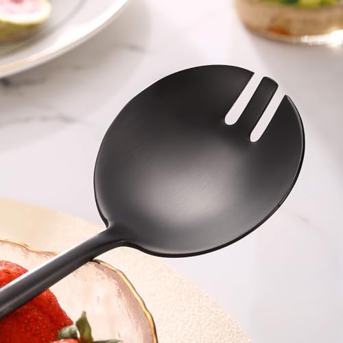 Black Salad Serving Utensils (2 Count)