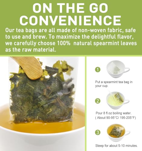 Spearmint Tea Bags (50 Count)