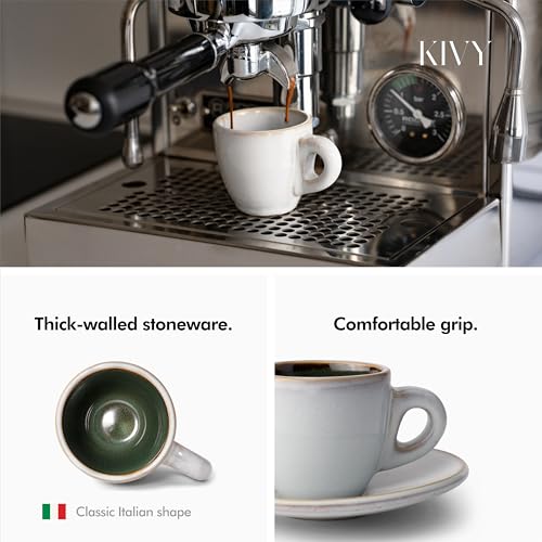 Stoneware Espresso Cups (4 Count)