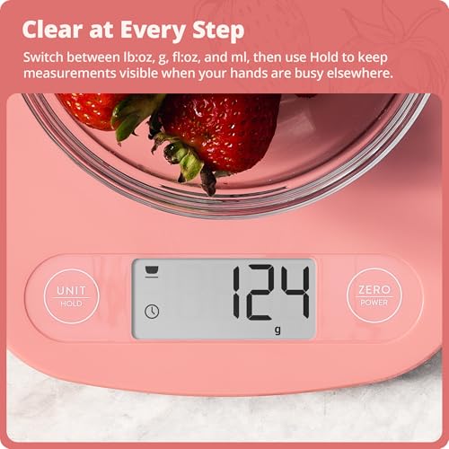 Food Scale Slim & Compact Build