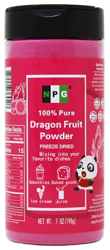 Freeze Dried Red Dragon Fruit Powder 7 Oz (7 Ounce)