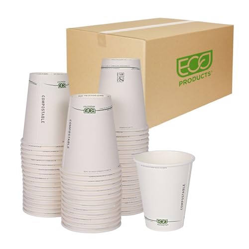 GreenStripe Disposable Paper Hot Cups (1000 Count)