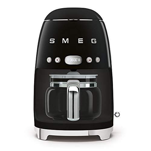 50's Retro Style Aesthetic Drip Coffee Machine with 10 Cup Glass Carafe (10 Count)