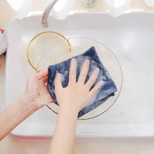 100% Cotton Waffle Weave Kitchen Dish Cloths 12 (12 Count)