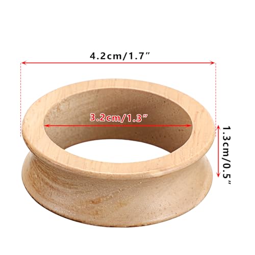 Pack of 12 Wooden Sphere Holder Display Stand for Crystal Sport Ball (6 Count)