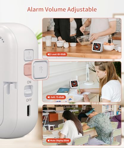 Digital Magnetic Visual Kitchen Timer