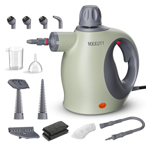 Multi Surface Handheld Pressurized Steam Cleaner with 13 PCS Accessory (13 Count)