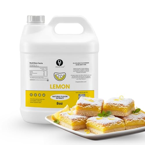 Natural Lemon Extract (8 Fl Oz)