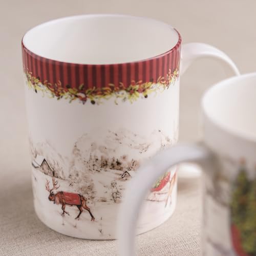 Coffee Mug with Handles Tea Cups