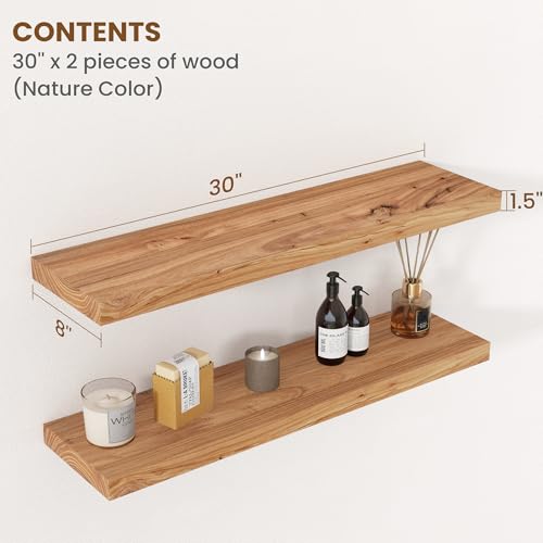 Floating Shelves for Wall Decor (2 Count)