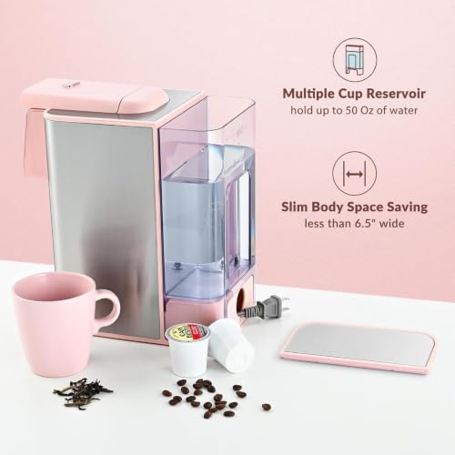 Pink Coffee Maker 3