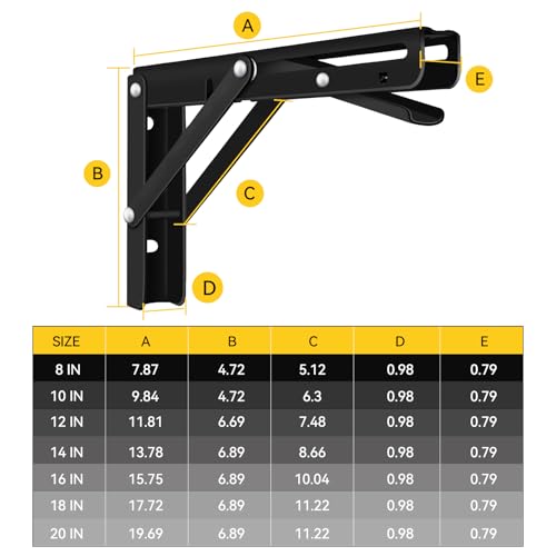 Folding Shelf Brackets