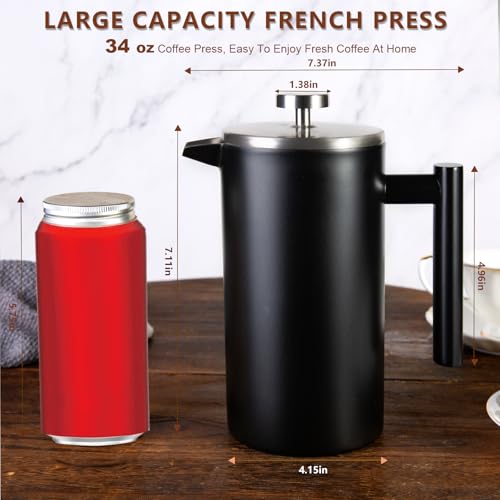 34 OZ Large French Press