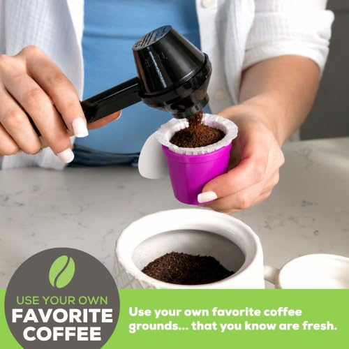 EZ Scoop Coffee Scooper & Funnel for Reusable K Cup Pods