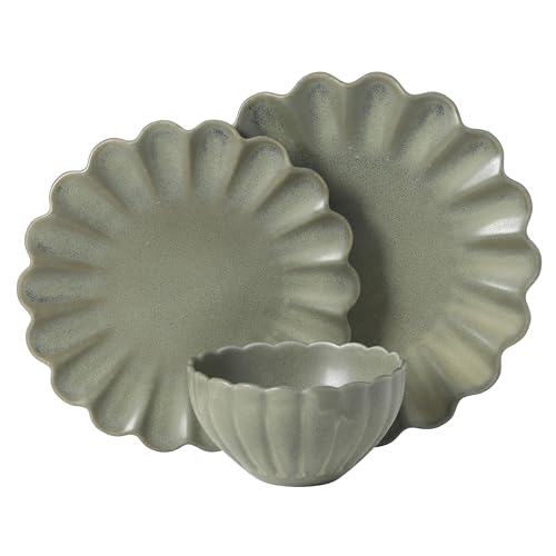 Bistro Fleur Plates and Bowls Sets
