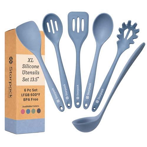 Starpack Like a Boss XL Silicone Cooking Utensils Set (6 Count)