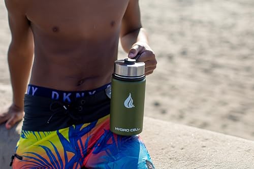Stainless Steel Insulated Water Bottle with Straw