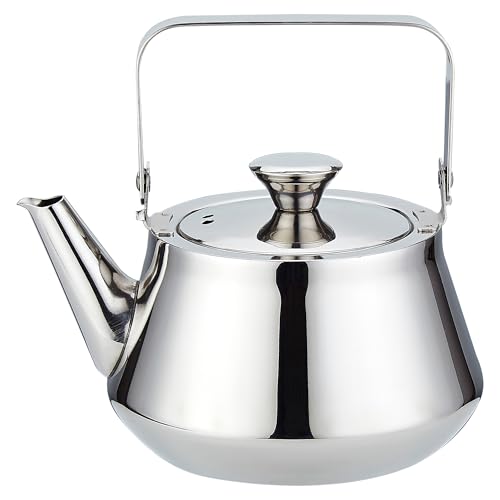 1.3 Quart stainless steel teapot with Infuser A modern