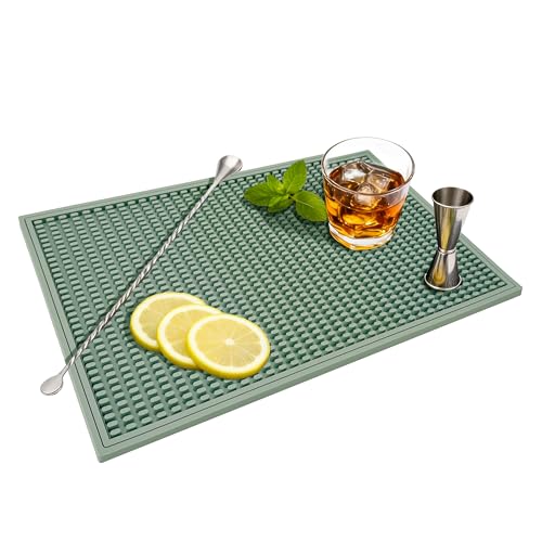 Bar Mat Premium 18"X12" Rubber Bar Mats for Countertop