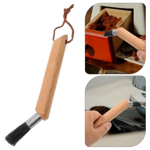Coffee Cleaning Brush Espresso Machine Brush for Grinder and Coffee Grinder Cleaning Soft Bristles Machine Cleaning for Hard