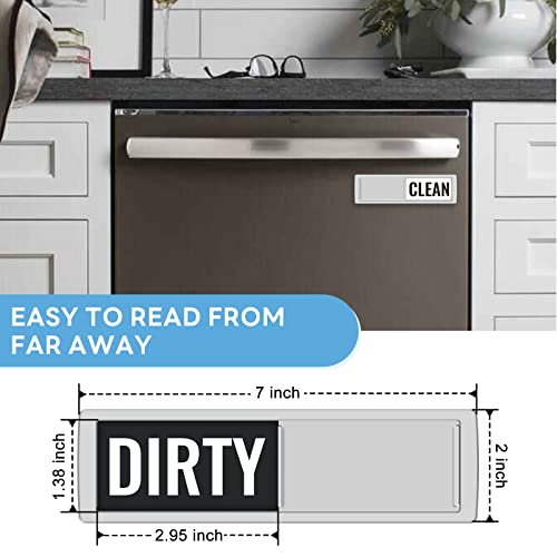 KitchenTour Dishwasher Magnet Clean Dirty Sign