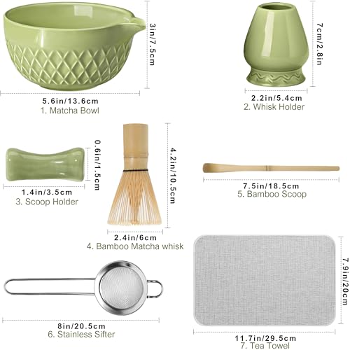 Matcha Whisk Set (7 Count)