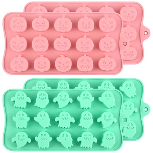 Halloween Candy Chocolate Mold Silicone Ice Cubes Molds
