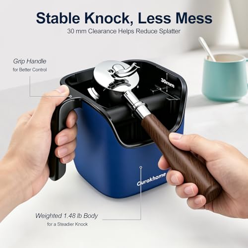 Espresso Knock Box with Lid
